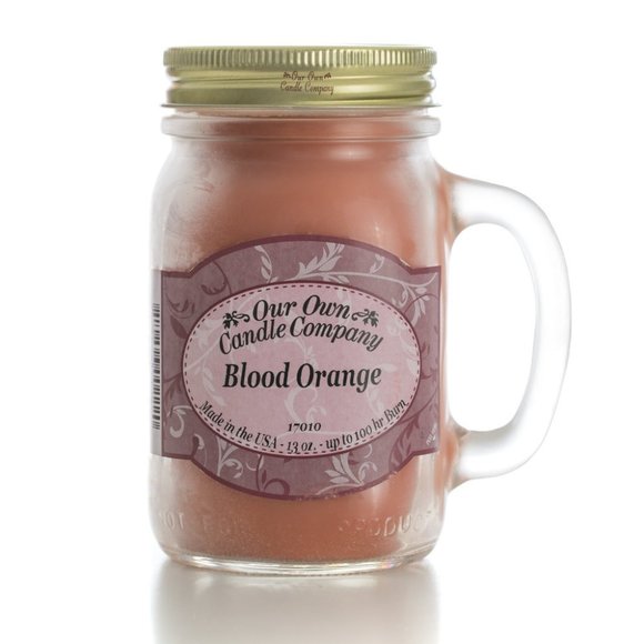 Blood Orange Mason Candle - Picture 1 of 3